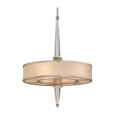 Corbett Harlow 16 Light Warm Silver Leaf Pendant Ceiling Light Clearance