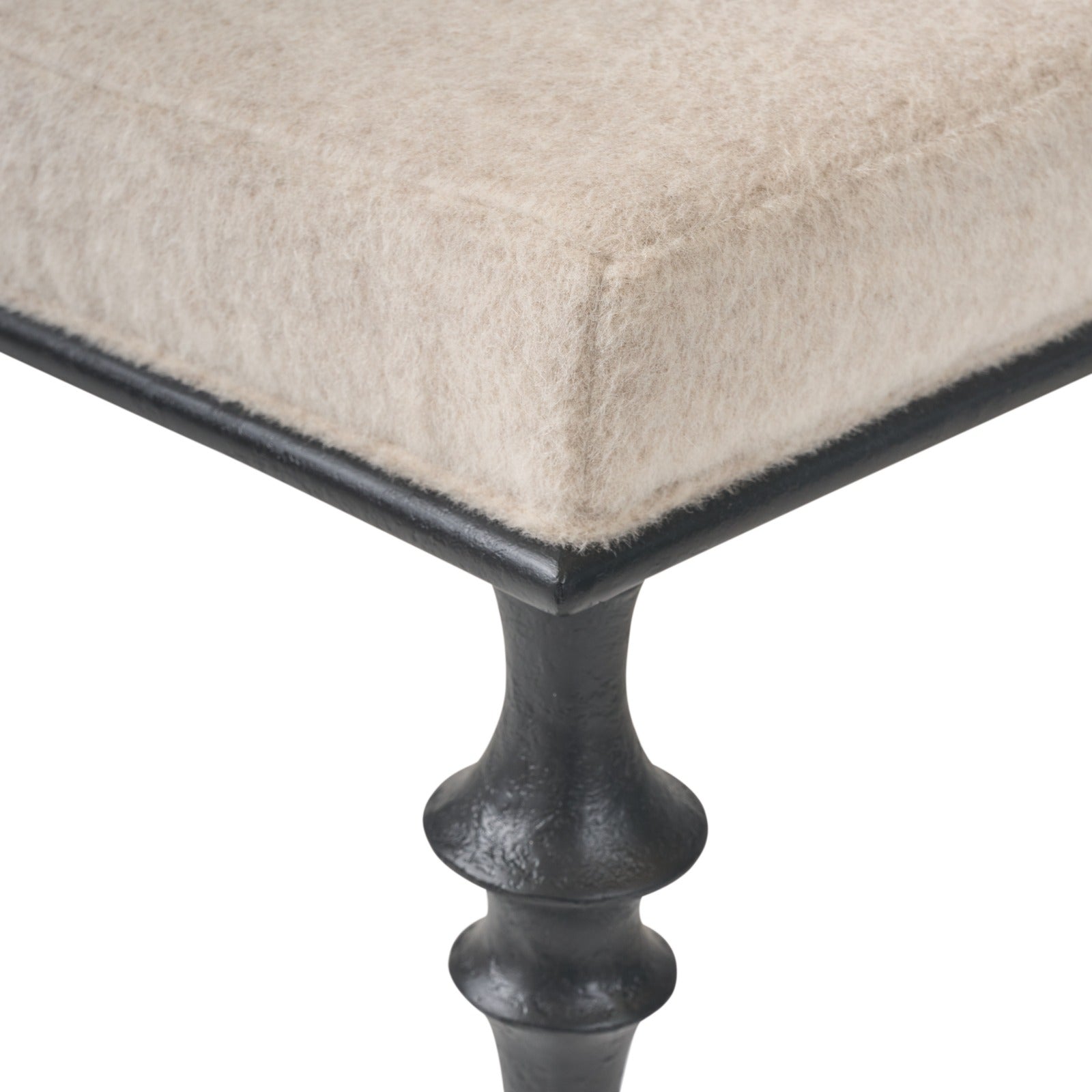 Ambella Flint Ottoman