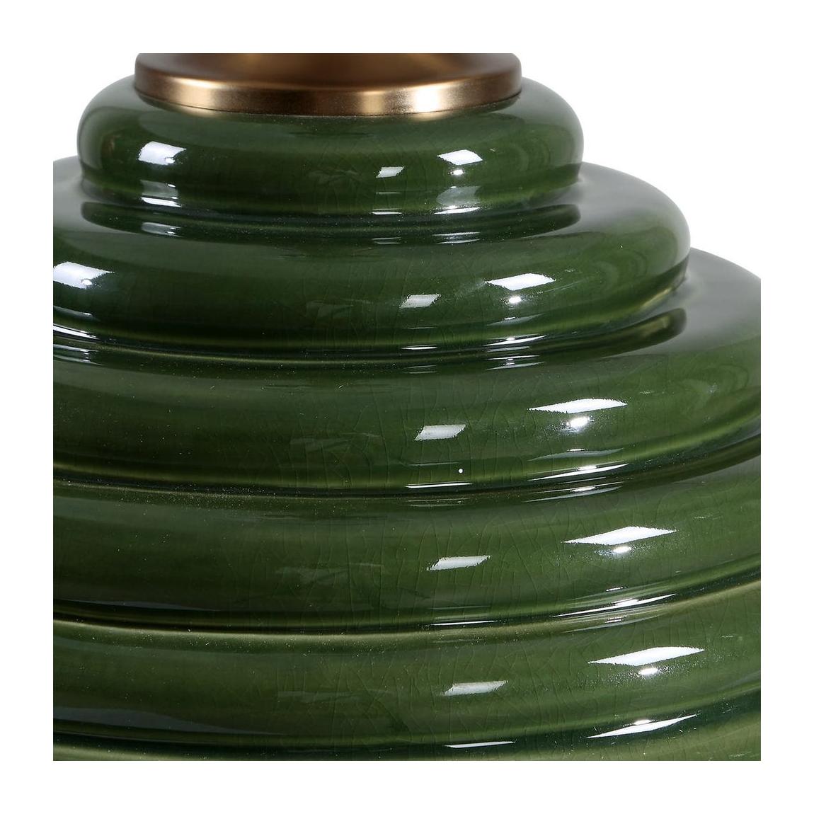 Uttermost McKay Dark Green Table Lamp