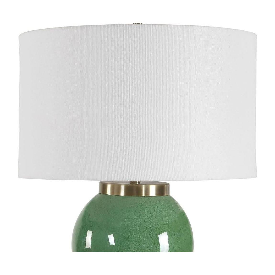 Uttermost Banner Green Spheres Table Lamp