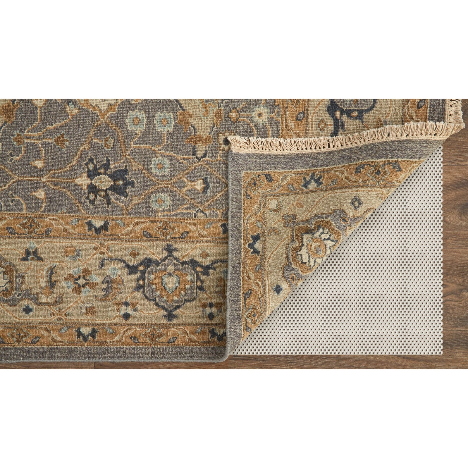 Feizy Corbitt 0611F Traditional Oriental in Gray/Gold