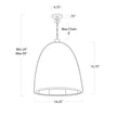 Regina Andrew Beehive Outdoor Natural Pendant