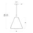 Regina Andrew Bluff Outdoor Pendant