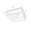 Regina Andrew Sydney Outdoor Flush Mount