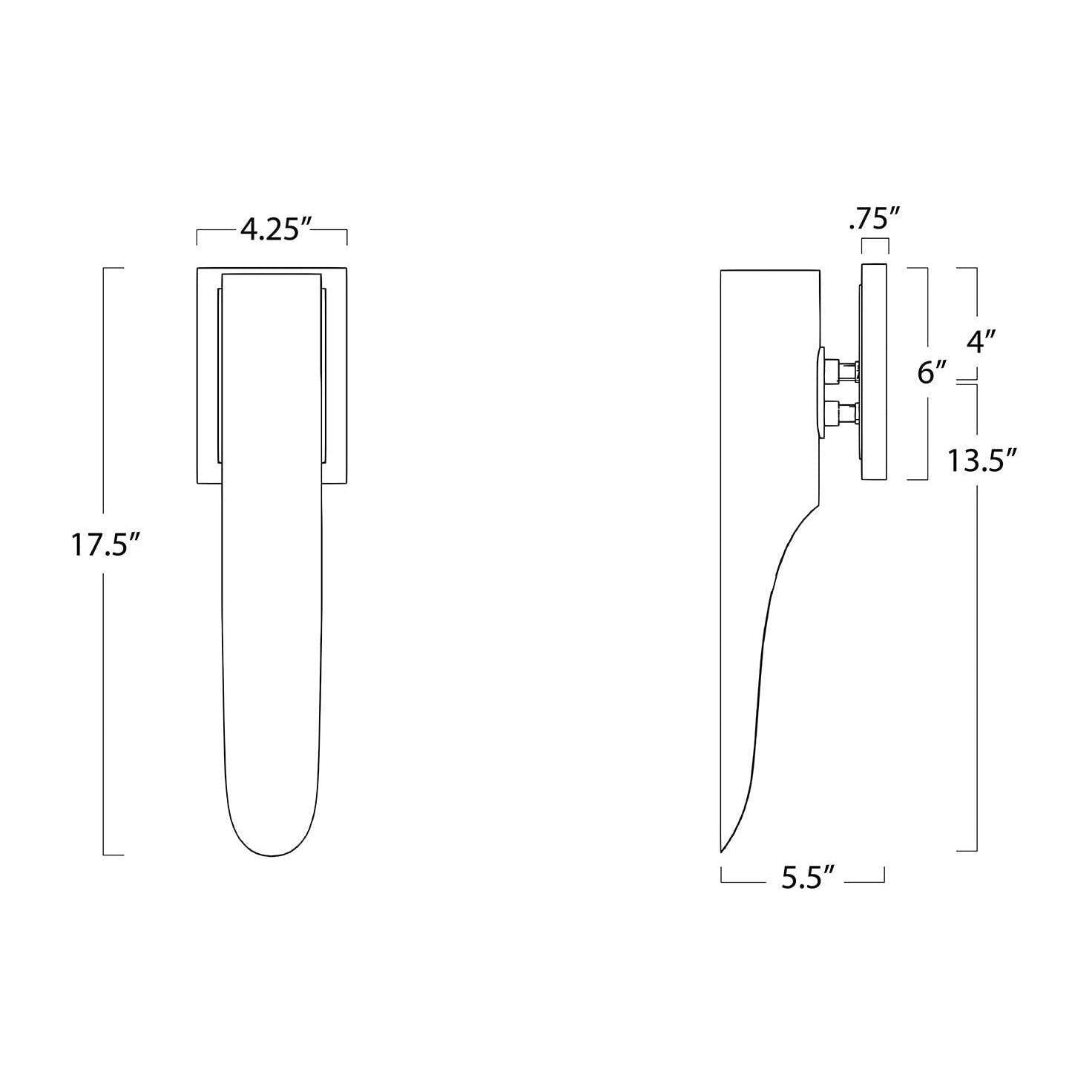 Regina Andrew Redford Outdoor Sconce Downlight