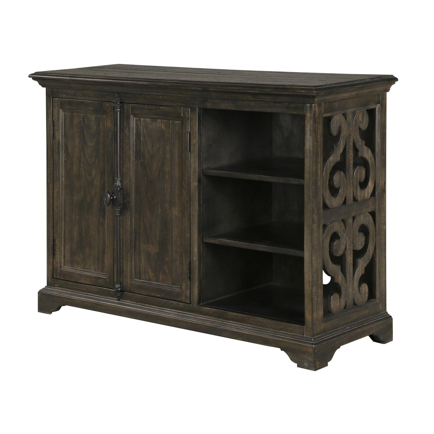 Magnussen Home Bellamy Peppercorn Printer Stand