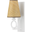 Hudson Valley Lighting Pendelton 1 Light 6 inch White Plaster Wall Sconce Wall Light