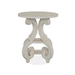 Magnussen Home Bronwyn Alabaster Round Accent Table