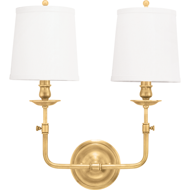Hudson Valley Lighting Logan 2 Light 16 inch Wall Sconce Wall Light