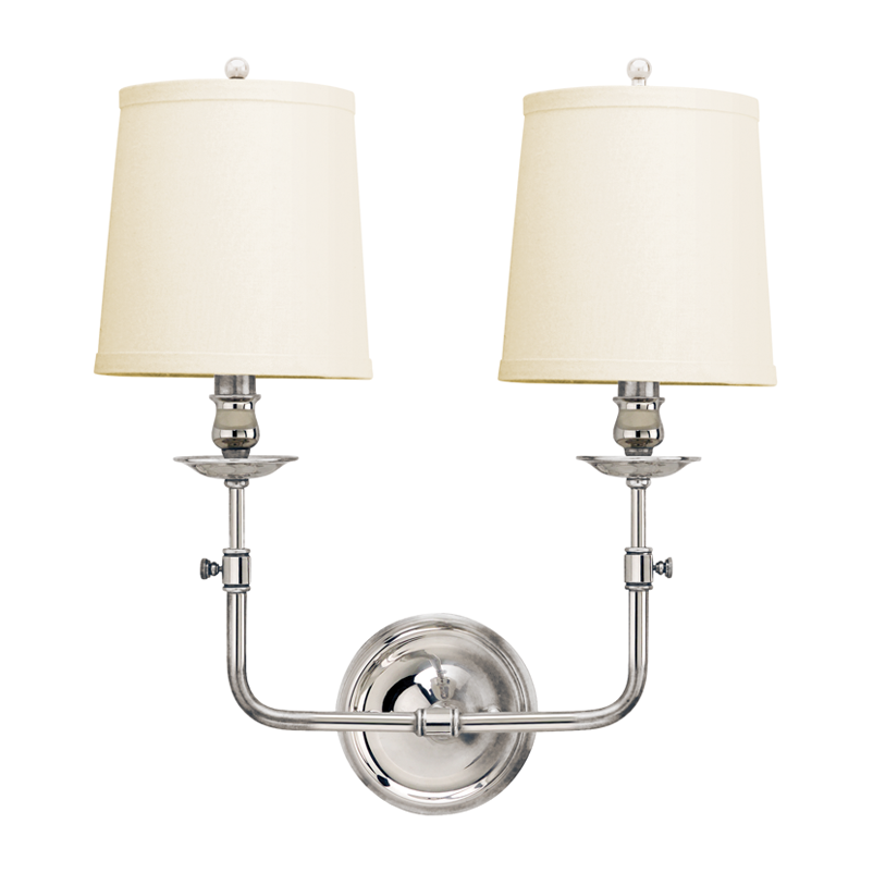 Hudson Valley Lighting Logan 2 Light 16 inch Wall Sconce Wall Light