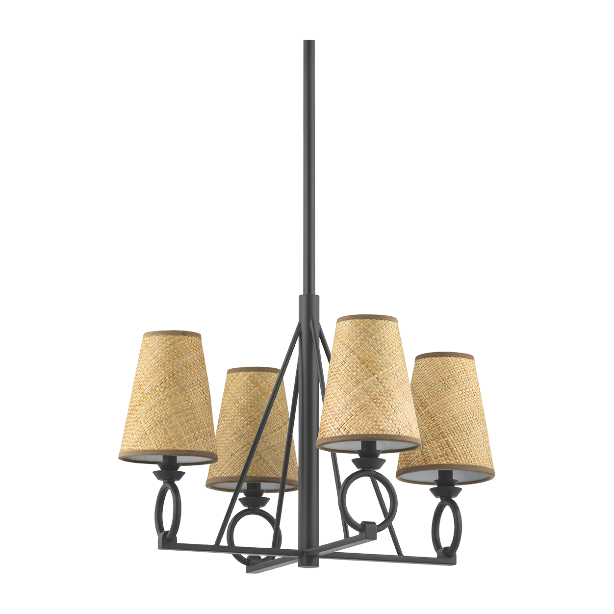 Hudson Valley Lighting Pendelton 4 Light 24 inch Chandelier Ceiling Light Clearance