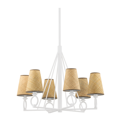 Hudson Valley Lighting Pendelton 6 Light 32 inch Chandelier Ceiling Light Clearance