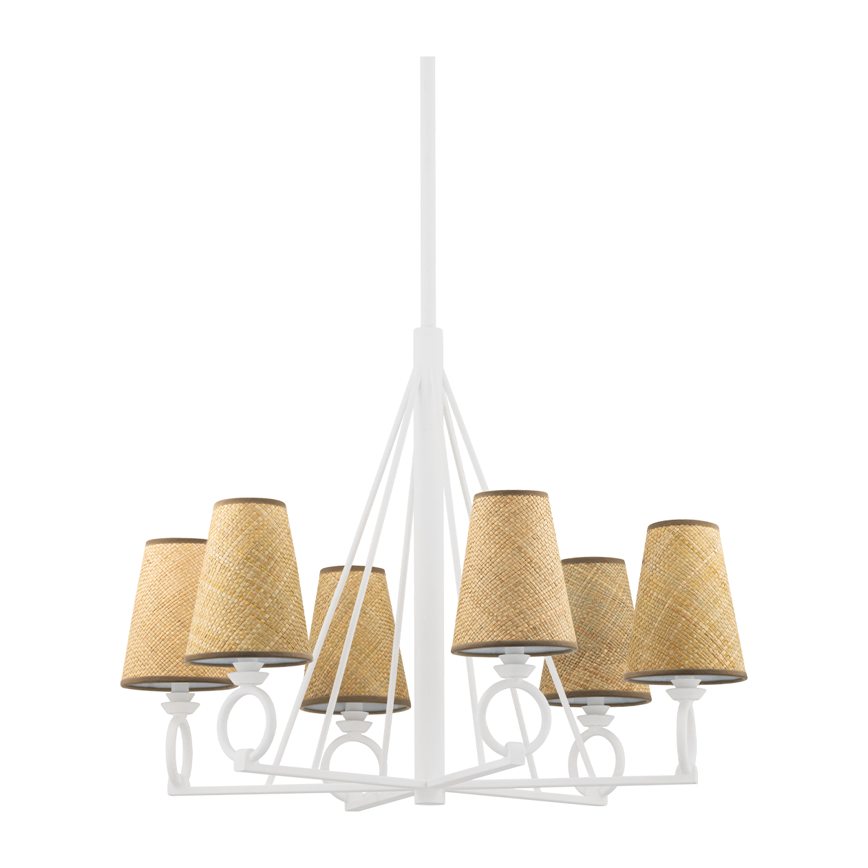 Hudson Valley Lighting Pendelton 6 Light 32 inch Chandelier Ceiling Light Clearance
