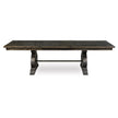 Magnussen Home Bellamy Peppercorn Dining Table