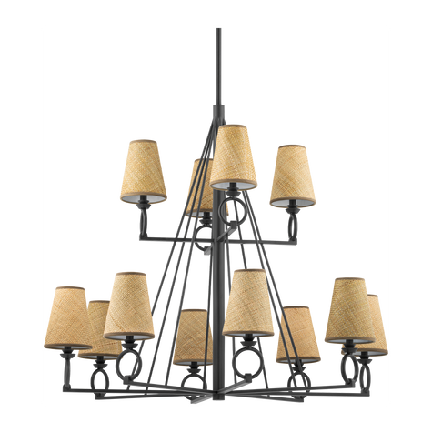 Hudson Valley Lighting Pendelton 12 Light 44 inch Chandelier Ceiling Light Clearance
