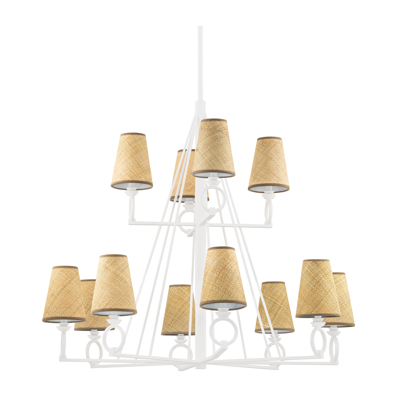 Hudson Valley Lighting Pendelton 12 Light 44 inch Chandelier Ceiling Light Clearance