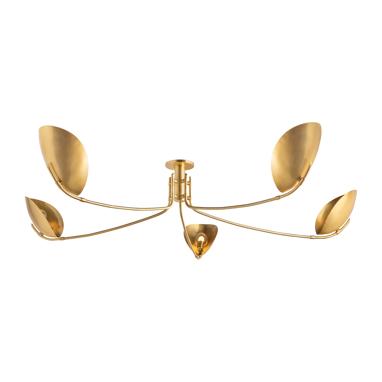 Hudson Valley Lighting Avondale 5 Light Semi Flush Ceiling Light