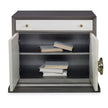 Ambella Soleil Nightstand - Grey / Linen