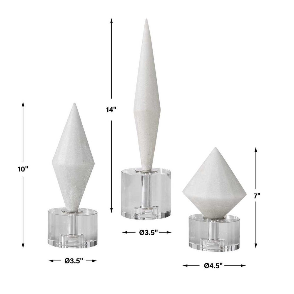 Uttermost Alize Sculptures - Set of 3