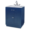 Ambella Hutton Petite Sink Chest - Cadet Blue
