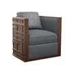 Tommy Bahama Home Featured Upholstery Semerang Swivel Chair