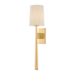 Hudson Valley Lighting Bridgeton 1 Light Aged Brass Wall Sconce Wall Light
