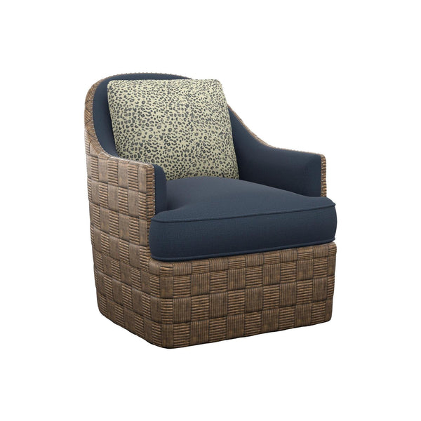 Tommy Bahama Home Featured Upholstery Nagano Swivel Chair