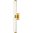 Hudson Valley Lighting Castor 2 Light 4.25 inch Aged Brass Bath and Vanity Wall Light