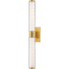 Hudson Valley Lighting Castor 2 Light 4.25 inch Aged Brass Bath and Vanity Wall Light