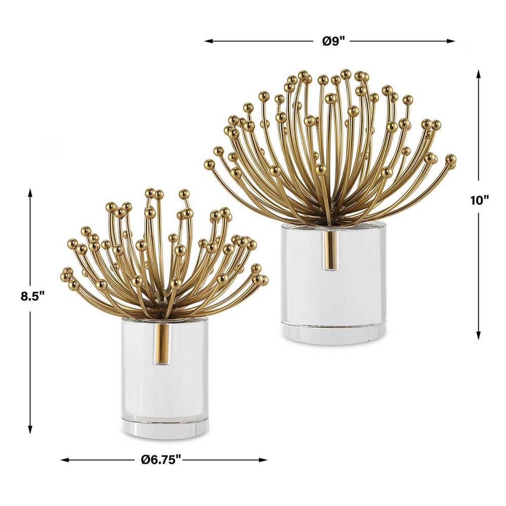 Uttermost Aga Modern Sculptures - Set of 2