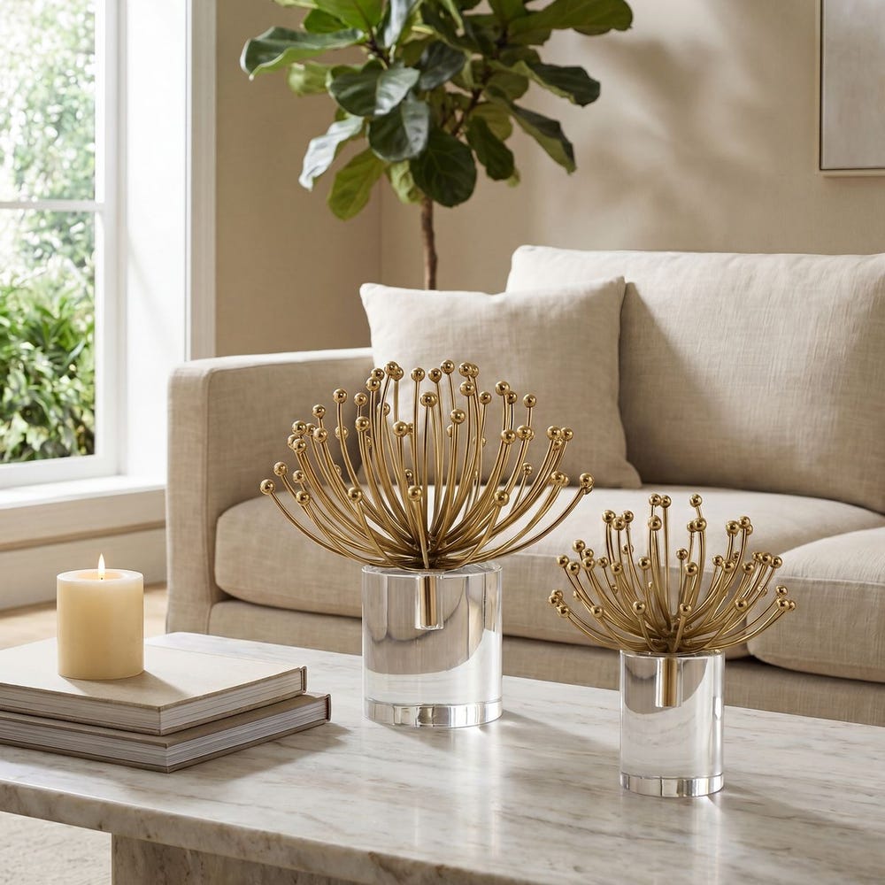 Uttermost Aga Modern Sculptures - Set of 2