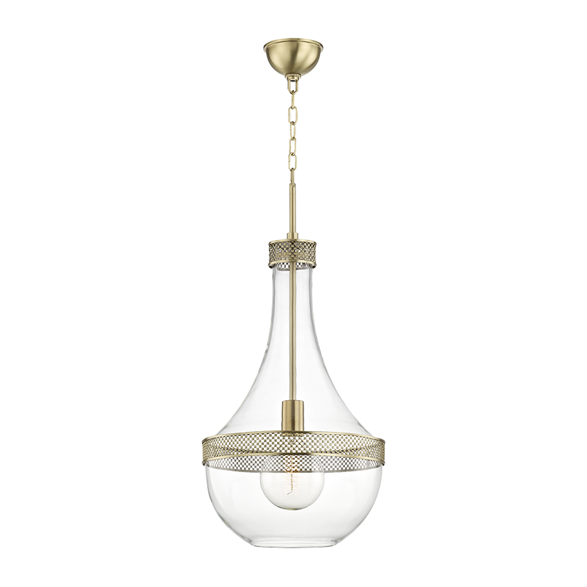 Hudson Valley Lighting Hagen 1 Light 14 inch Pendant Ceiling Light