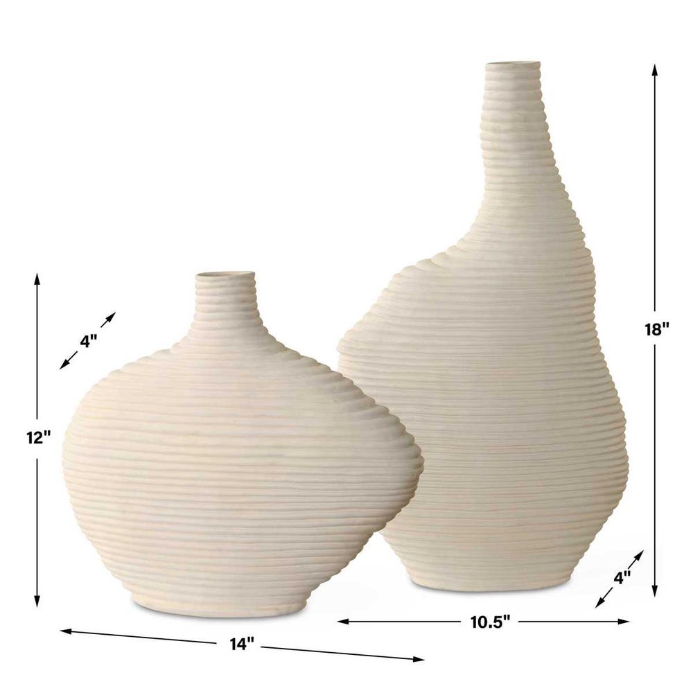Uttermost Duostacked Vases - Set of 2