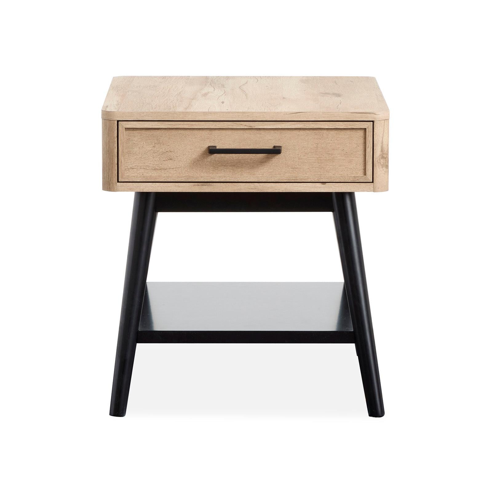 Magnussen Home Fletcher Driftwood Rectangular End Table
