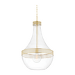 Hudson Valley Lighting Hagen 1 Light 17.5 inch Pendant Ceiling Light
