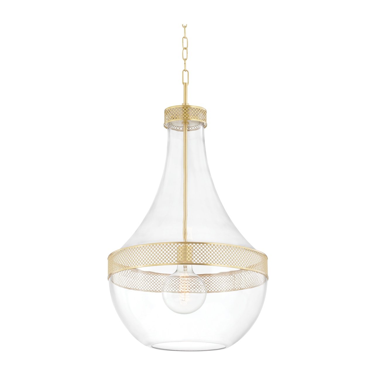 Hudson Valley Lighting Hagen 1 Light 17.5 inch Pendant Ceiling Light