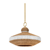 Hudson Valley Lighting Bethel 1 Light 20.75 inch Vintage Gold Leaf Pendant Ceiling Light Clearance