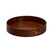 Chelsea House Leather Small Metal Tray