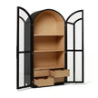 Interlude Claudine Glass Door Cabinet