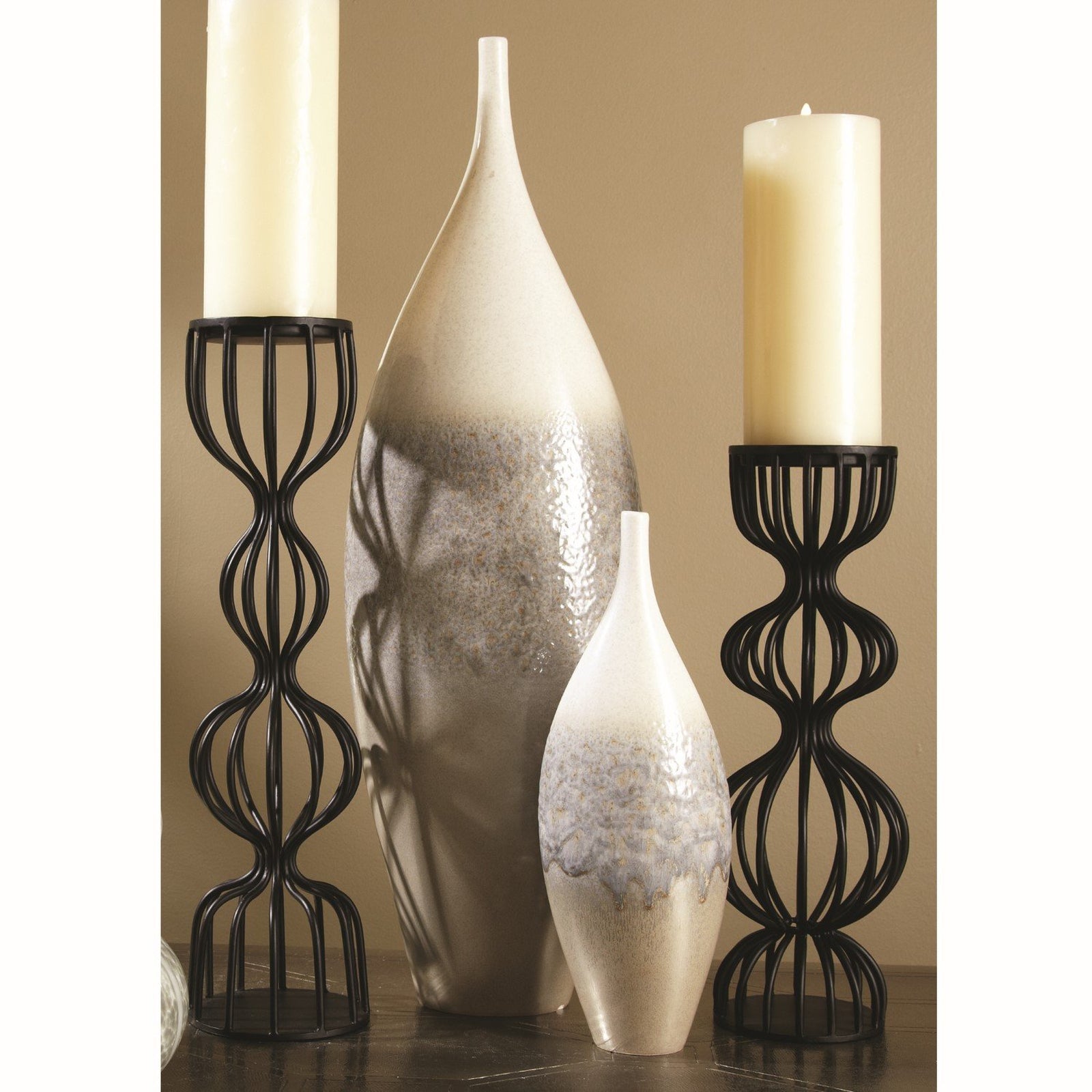 Global Views Cream Rises