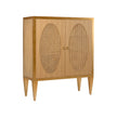 Chelsea House Petite Caned Bar Cabinet