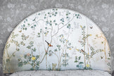 Jonathan Charles Shimmering Moon Half Round Panel Bed 500443-USK-HPS