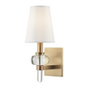 Hudson Valley Lighting Luna 1 Light 5.5 inch Wall Sconce Wall Light