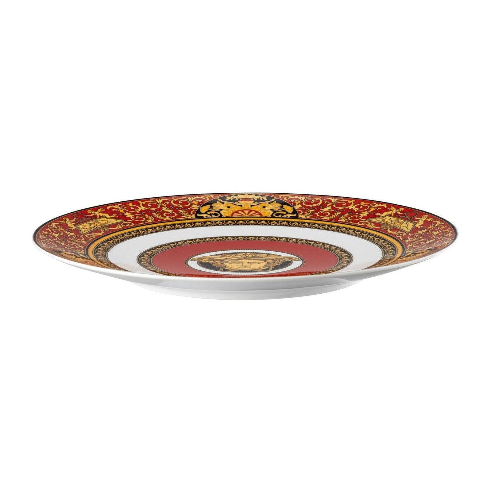 Versace Medusa Red Modern Service Plate