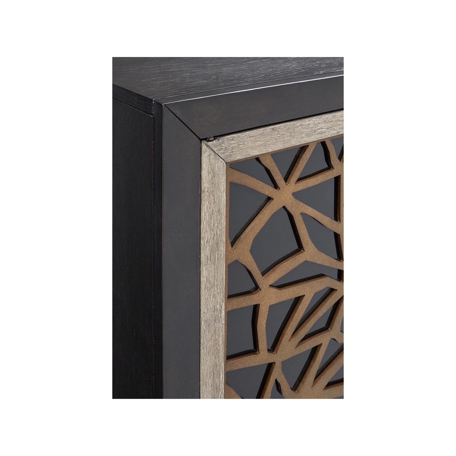Magnussen Home Ryker Nocturn Black & Coventry Grey Server