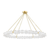 Hudson Valley Lighting Lindley 1 Light 54.5 inch Chandelier Ceiling Light
