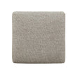 Magnussen Home Lindon Belgian Wheat Upholstered Stool