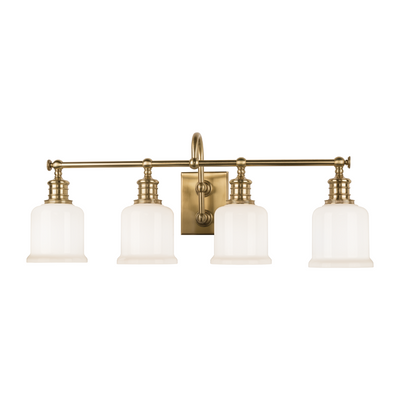 Hudson Valley Lighting Keswick 4 Light 29 inch Bath and Vanity Wall Light