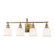 Hudson Valley Lighting Keswick 4 Light 29 inch Bath and Vanity Wall Light