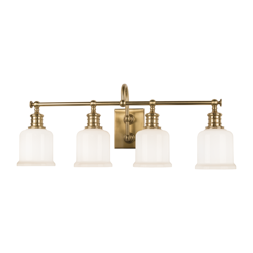 Hudson Valley Lighting Keswick 4 Light 29 inch Bath and Vanity Wall Light